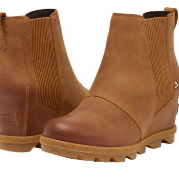 Sorel Shoes - SOREL Joan of Artic Rhapsody Wedge Snow Boot elk camel color Size 10.5
